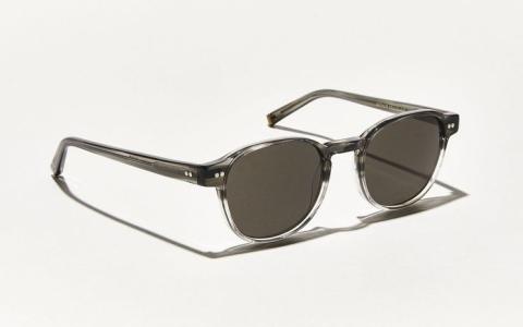 Moscot Arthur Charcoal zonnebril zijkant